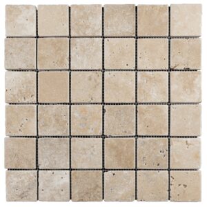 Travertin Mosaique 5X5 1Er Choix Nuance Redim 1