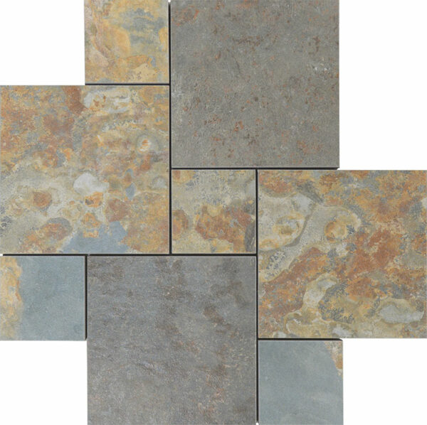 Mosaico Slate Natural 37X37 1