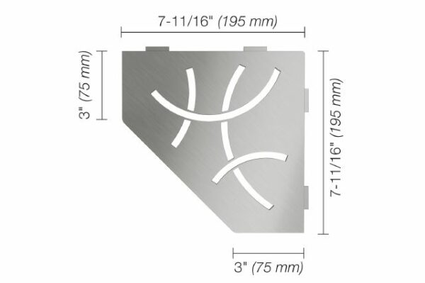 1 Schluter Shelf Corner B Curve Eb Measurements