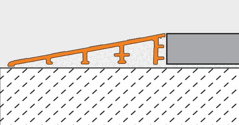 Transition Reno Ramp Profilé De Transition En Pente Reno Ramp-K Code AERPK125B65 - Les ...