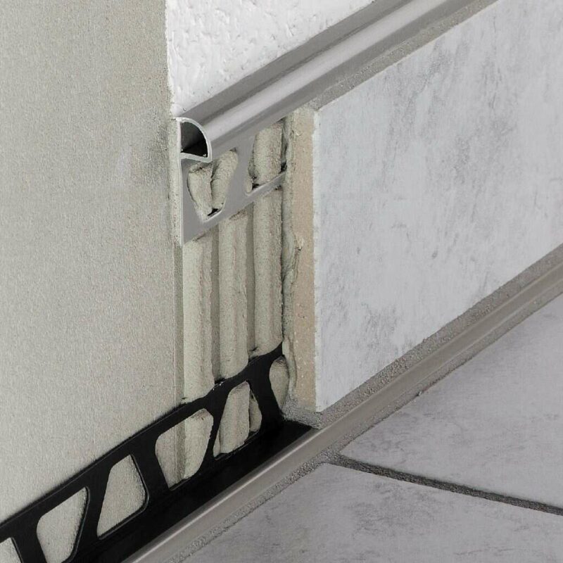 Profilé De Finition Quart De Rond MIRAVA Inox Brossé 300 Cm X 11