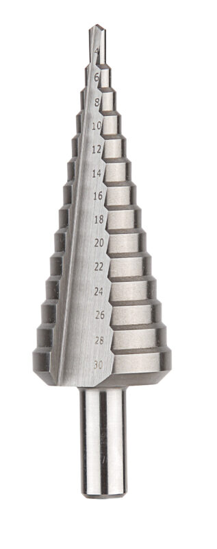 Foret étagé Hélicoïdal HSS Pour Perçage De Métal, Chanfreinage, Angle De 180 Degrés (M4 X 90 Degrés