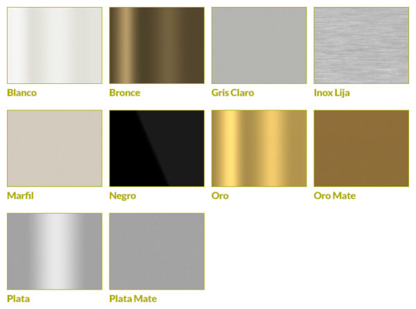 Nuancier Couleurs Des Profiles 9