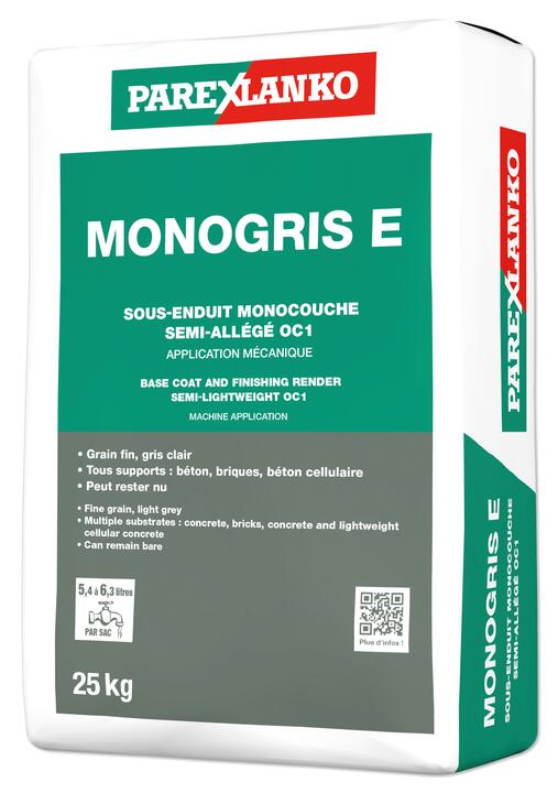 Monogris E 25Kg 3D